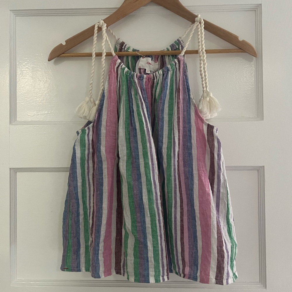 XiRENA Multicolor Striped Tank: Medium